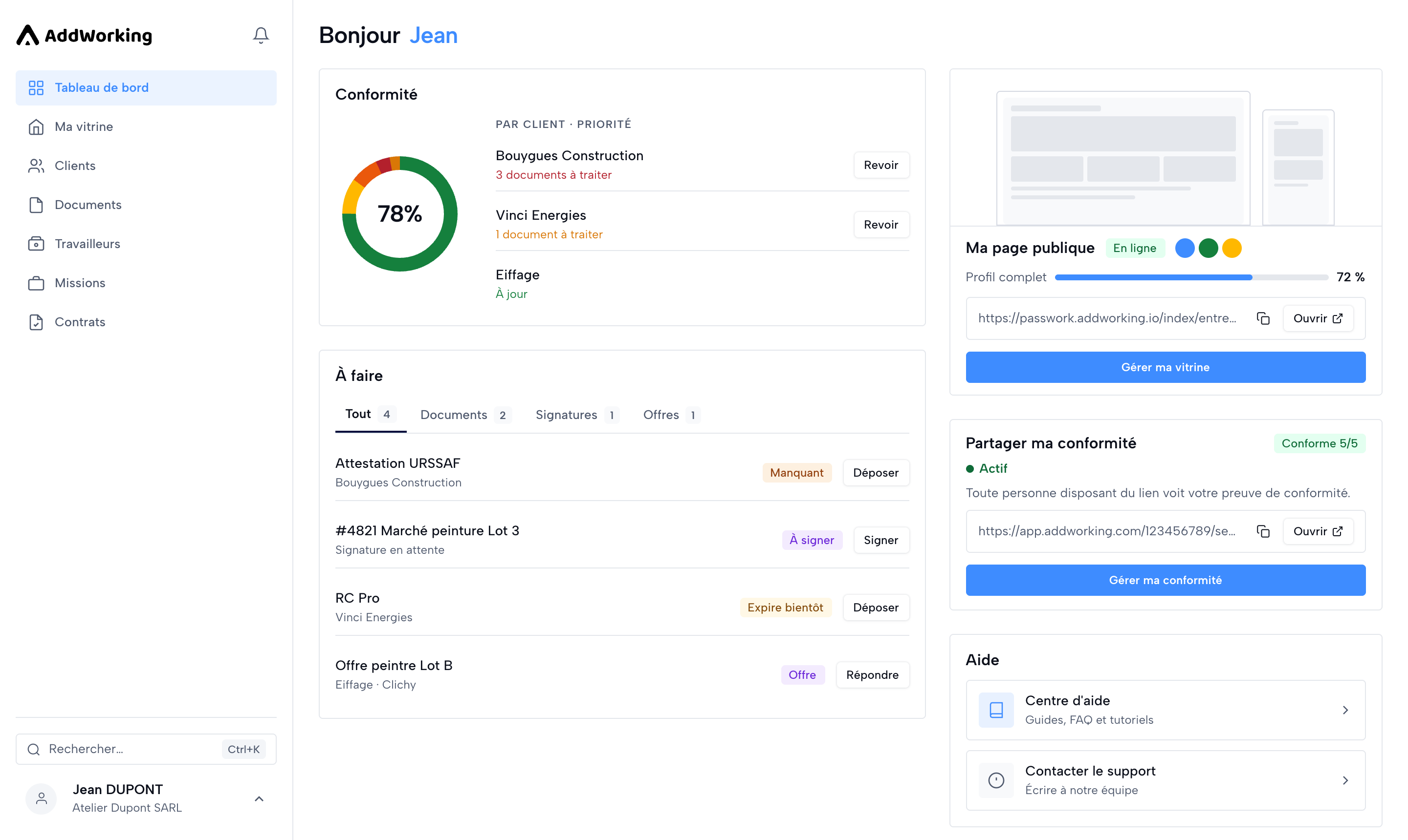 Après — dashboard partenaire v4