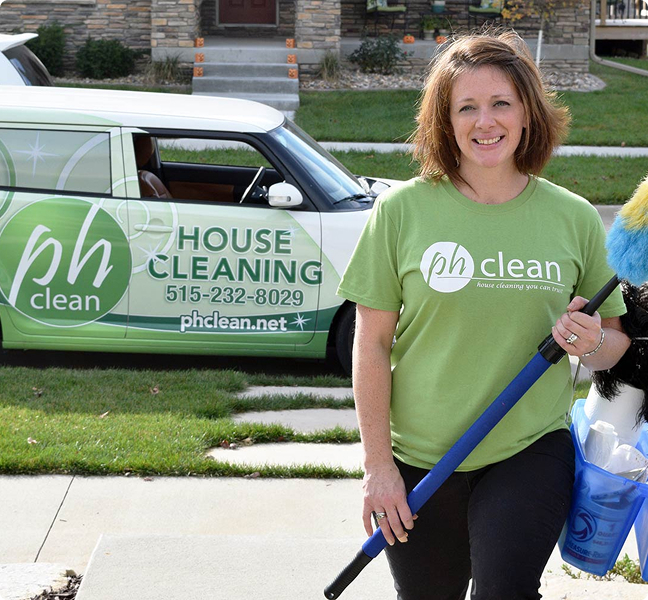 top-rated house cleaning company near me in Des Moines, IA