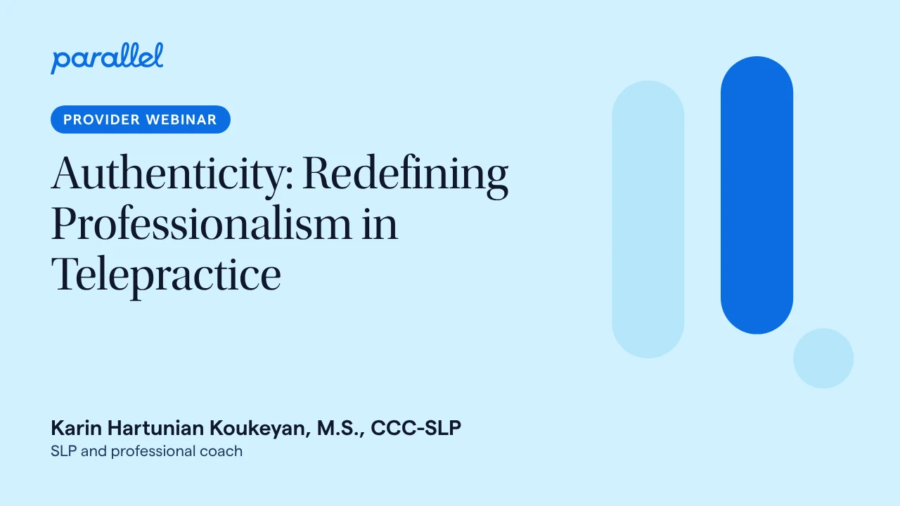 Authenticity: Redefining Professionalism in Telepractice