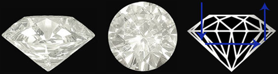 excellent cut diamond grade