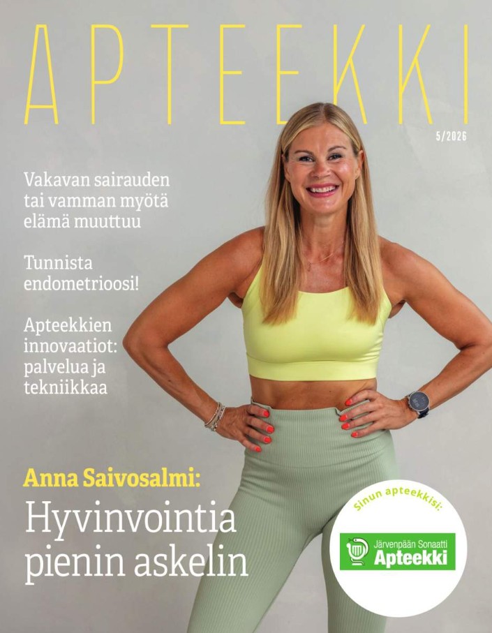 Järvenpään Sonaattiaptekin etusivun kansi