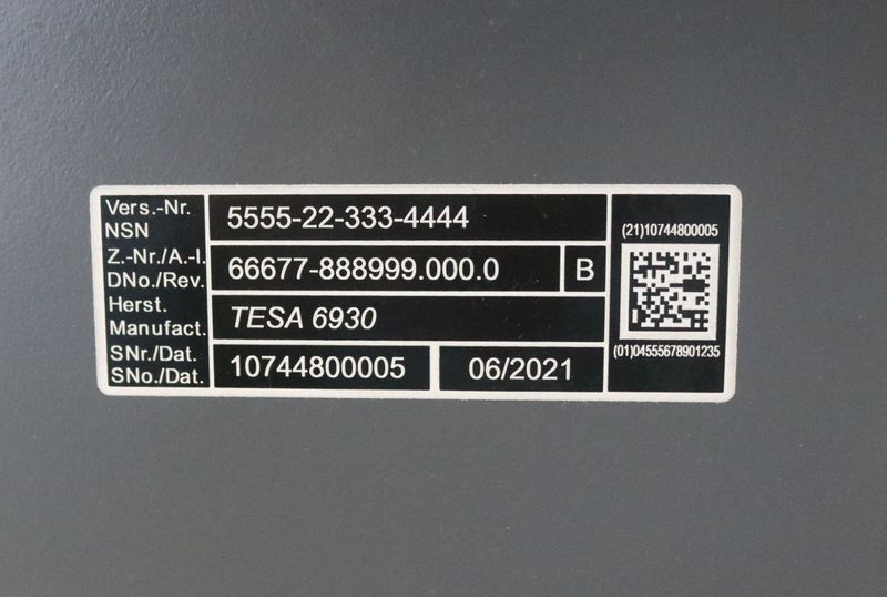 QR Code Asset Tags | Metal QR Asset Labels Australia | Metal Sign & Label