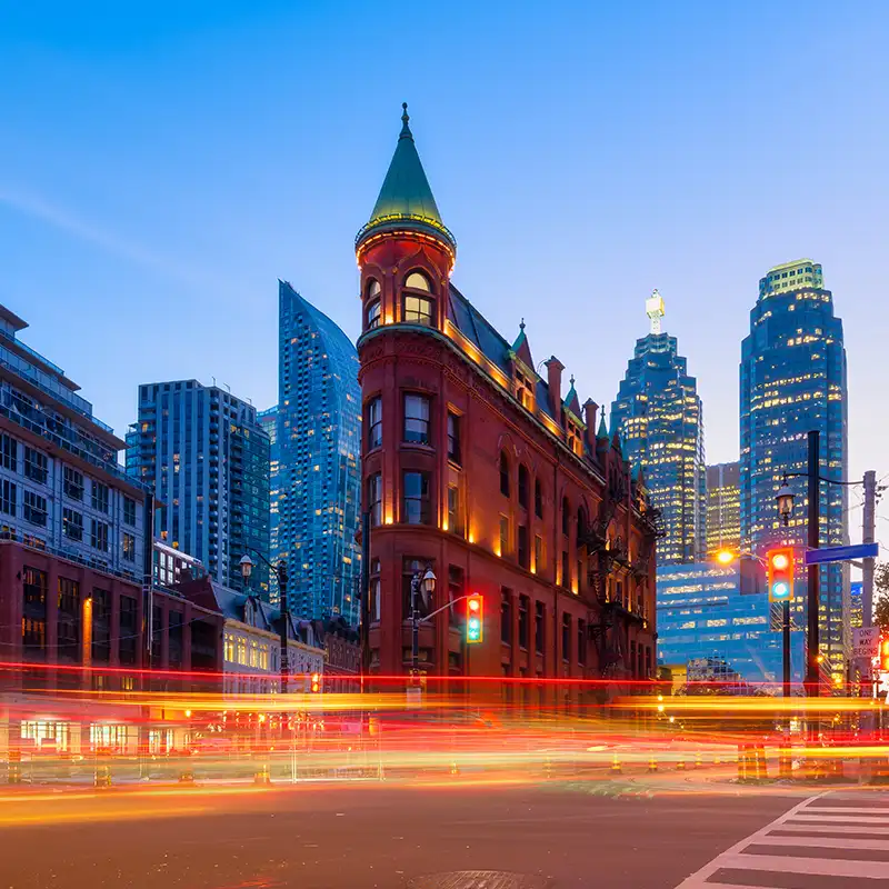 Toronto skyline for AI Trainings