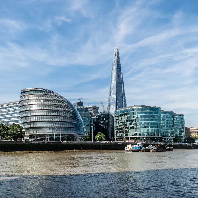 London skyline for AI Trainings