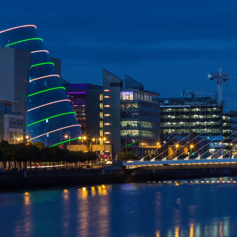 Dublin skyline for AI Trainings