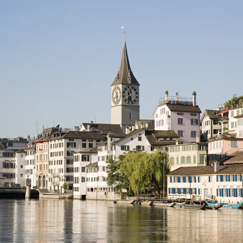 Zurich skyline for AI Trainings
