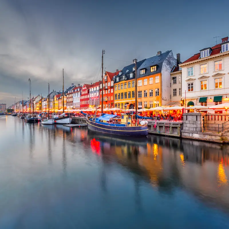 Copenhagen skyline for AI Trainings