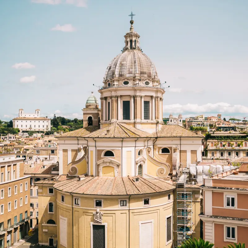 Rome skyline for AI Trainings
