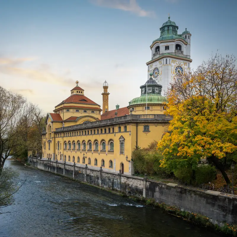 Munich skyline for AI Trainings