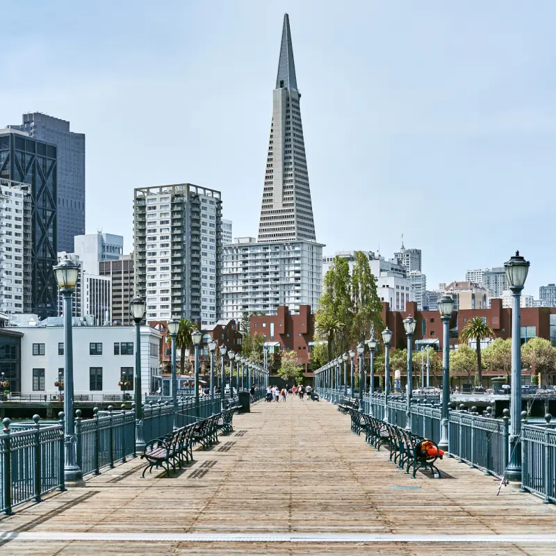 San Francisco skyline for AI Trainings