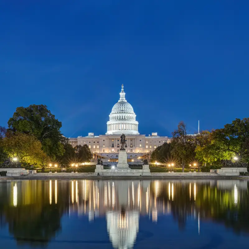 Washington, DC skyline for AI Trainings