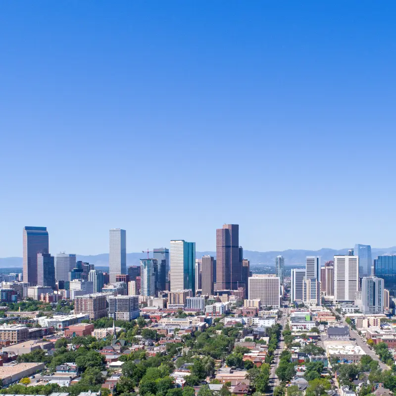 Denver skyline for AI Trainings