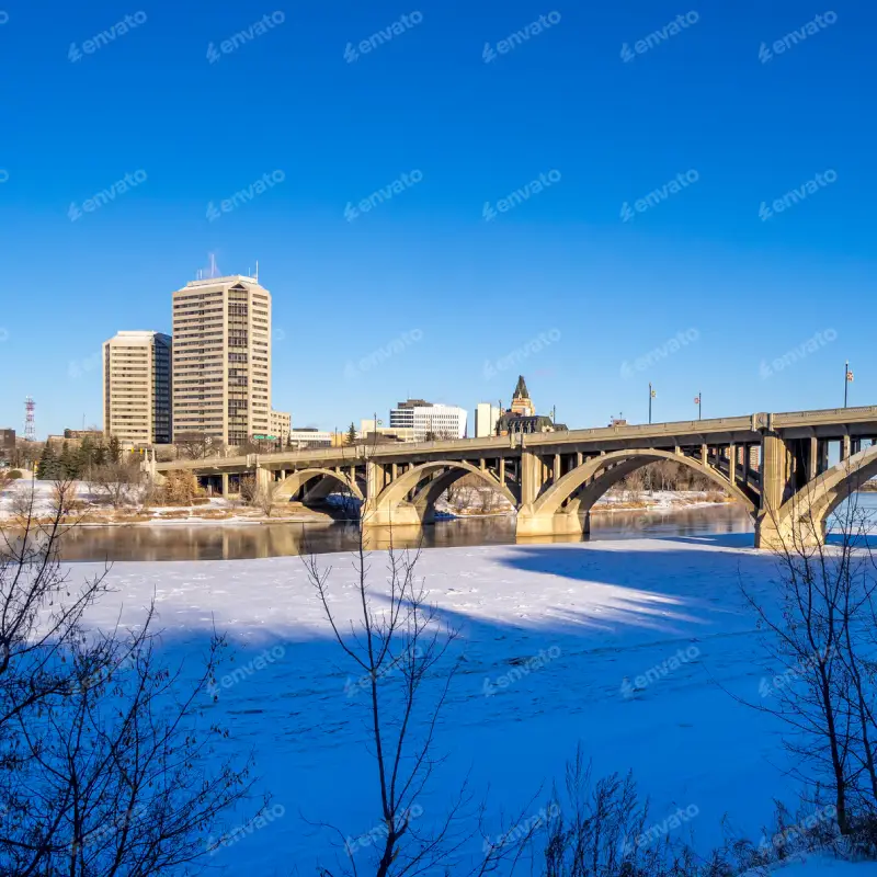 Winnipeg skyline for AI Trainings