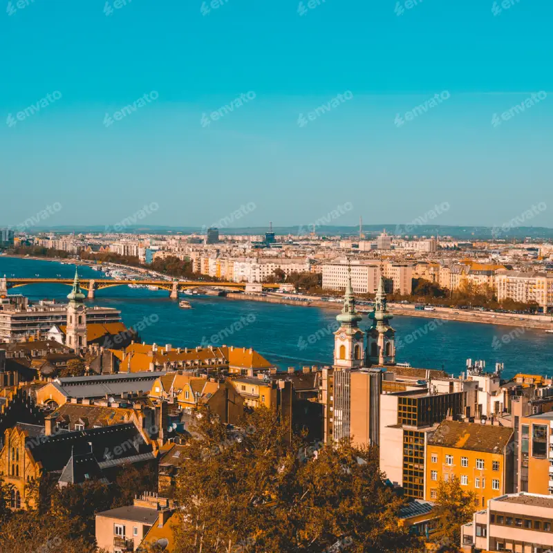 Budapest skyline for AI Trainings