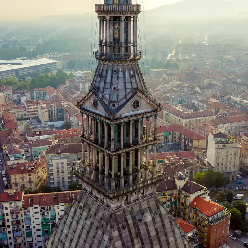 Turin skyline for AI Trainings