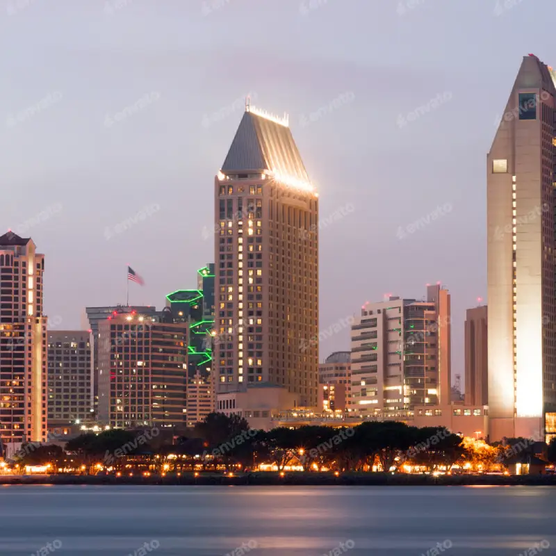 San Diego skyline for AI Trainings