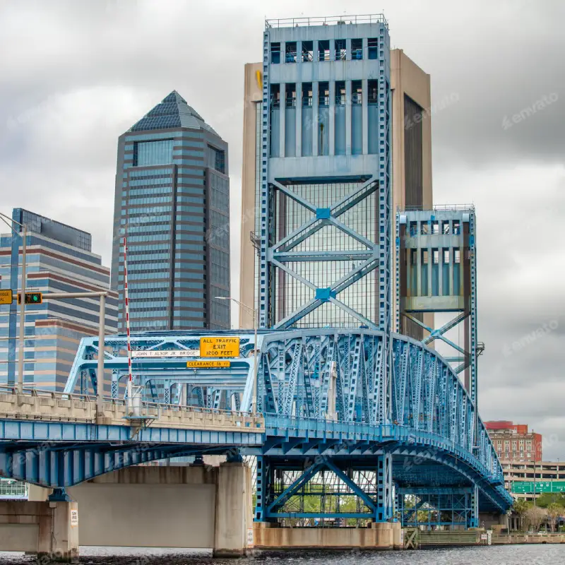Jacksonville skyline for AI Trainings