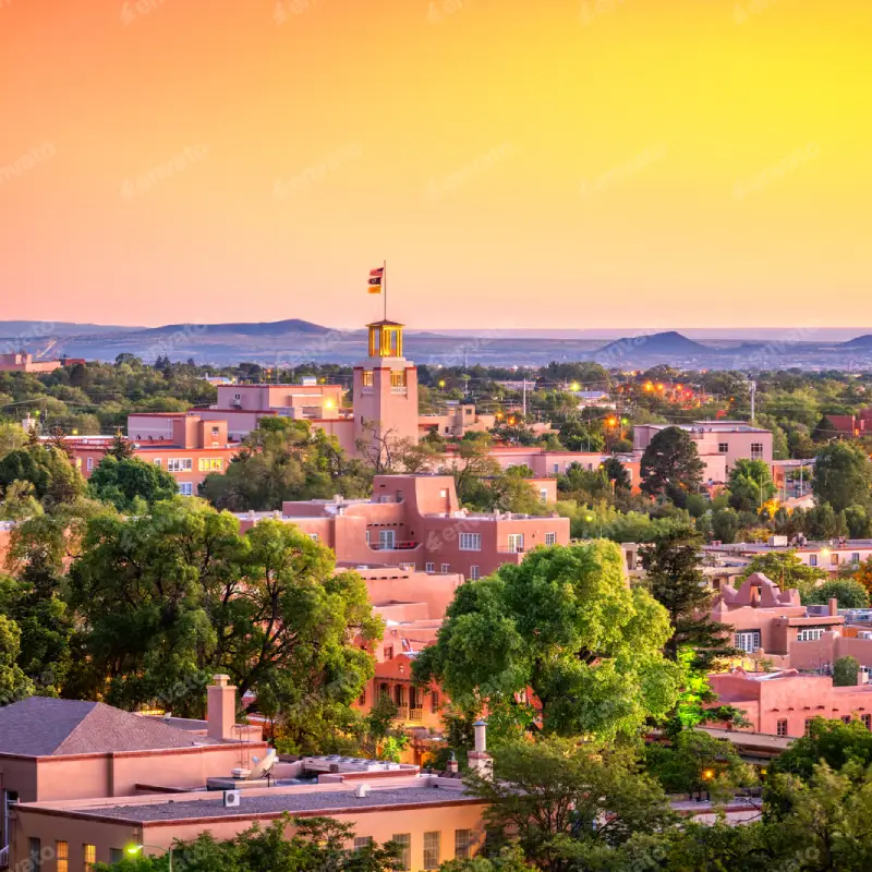 New Mexico skyline for AI Trainings