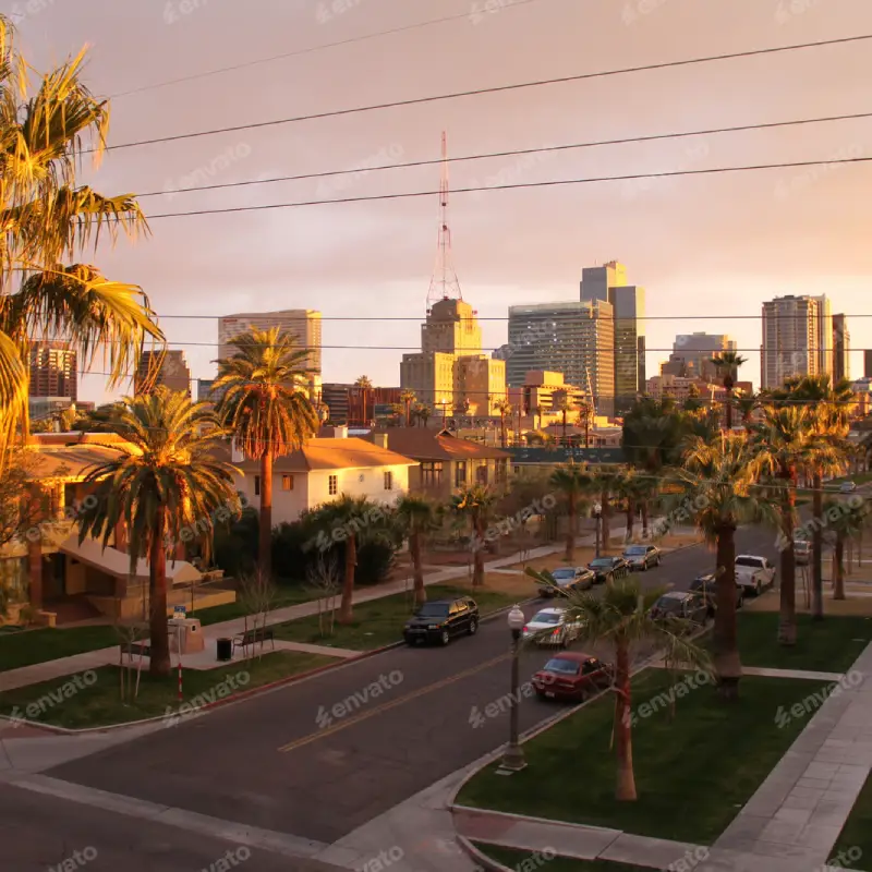 Fresno skyline for AI Trainings