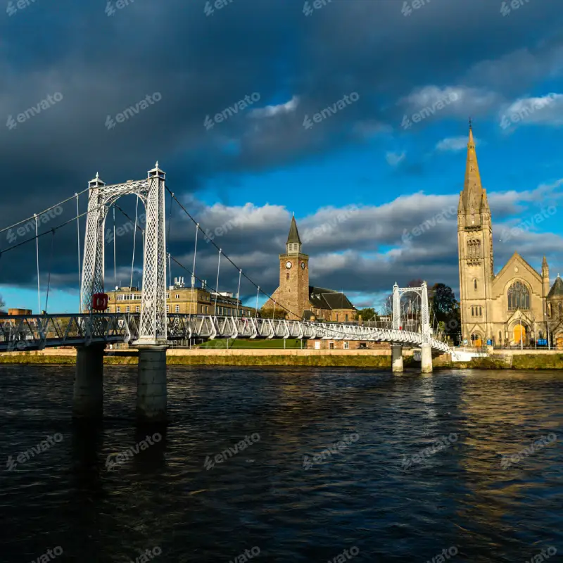 Glasgow skyline for AI Trainings