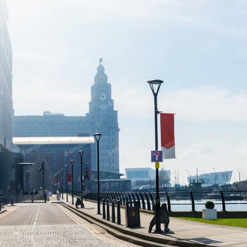 Liverpool skyline for AI Trainings