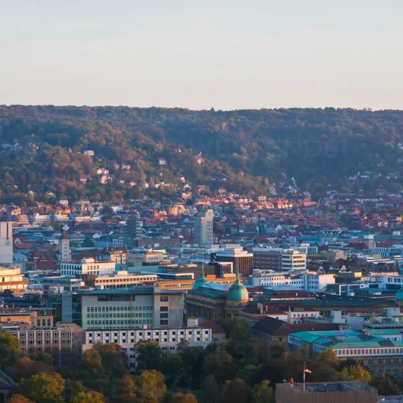 Stuttgart skyline for AI Trainings