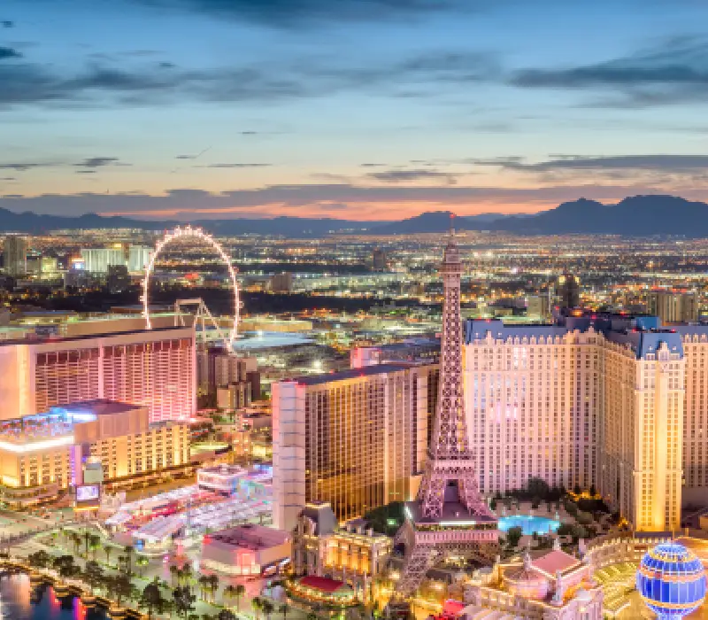 Las Vegas skyline for AI Trainings
