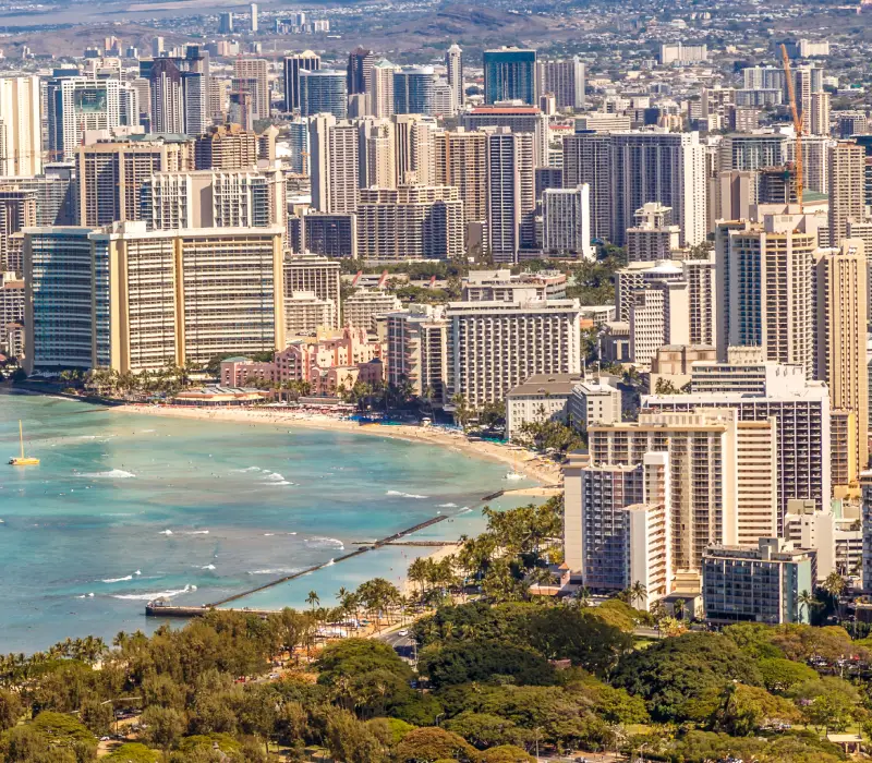 Honolulu skyline for AI Trainings