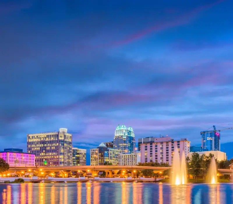 Orlando skyline for AI Trainings