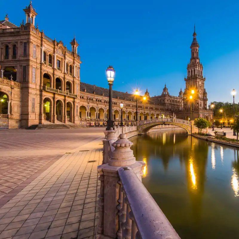 Seville skyline for AI Trainings