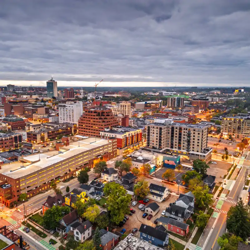 Michigan skyline for AI Trainings