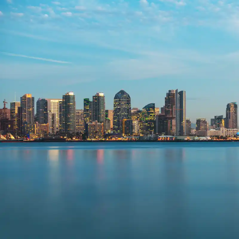 San Diego skyline for AI Trainings