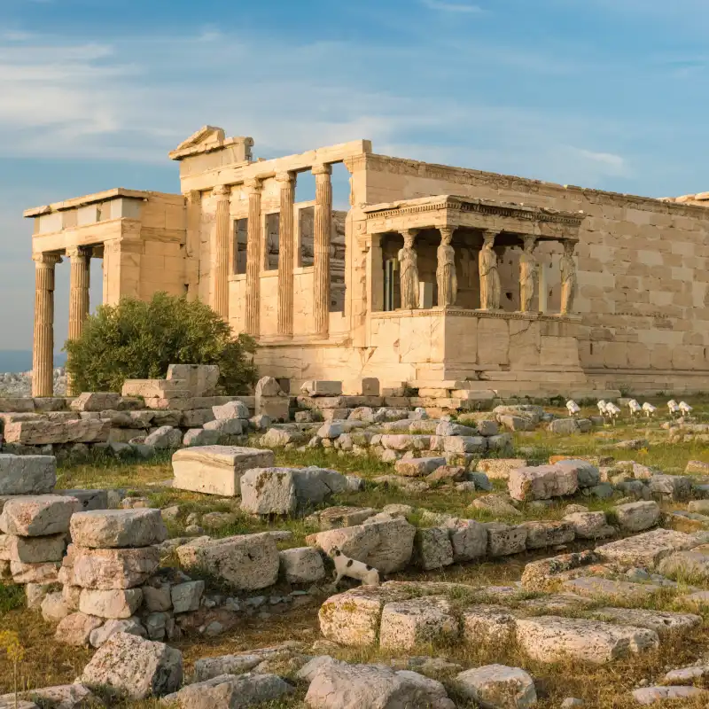 Athens skyline for AI Trainings