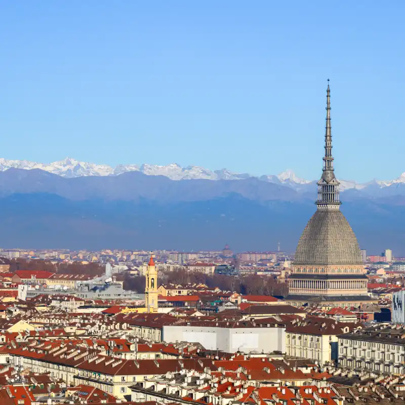 Turin skyline for AI Trainings