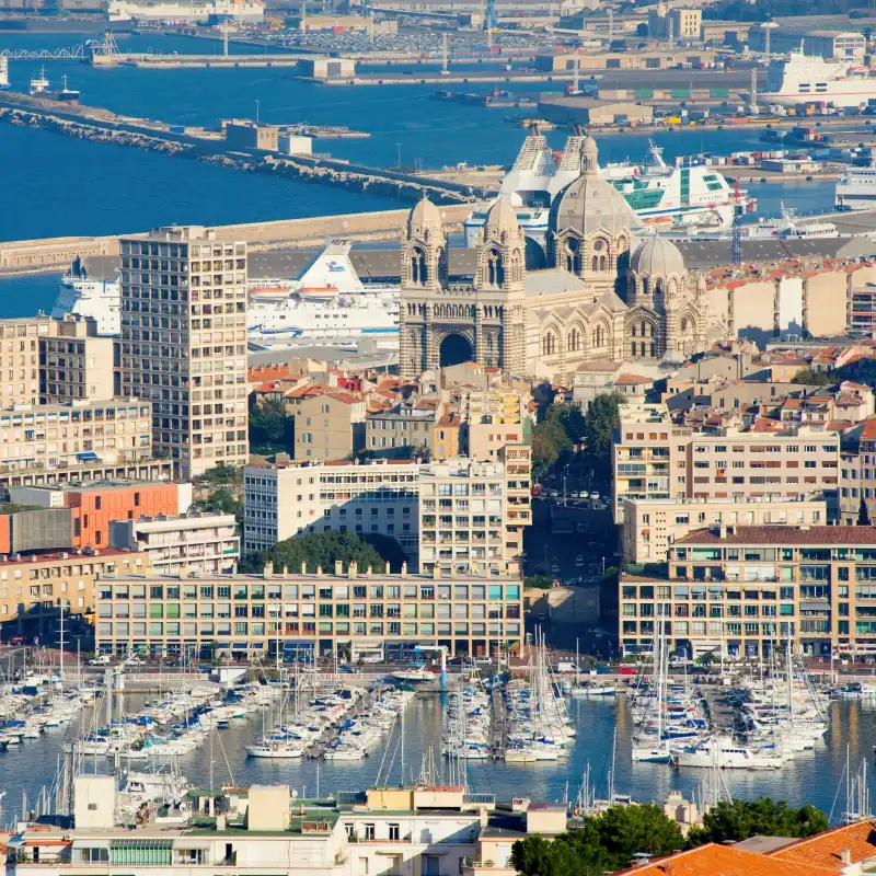 Marseille skyline for AI Trainings