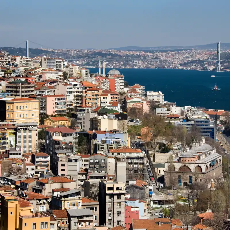 Istanbul skyline for AI Trainings