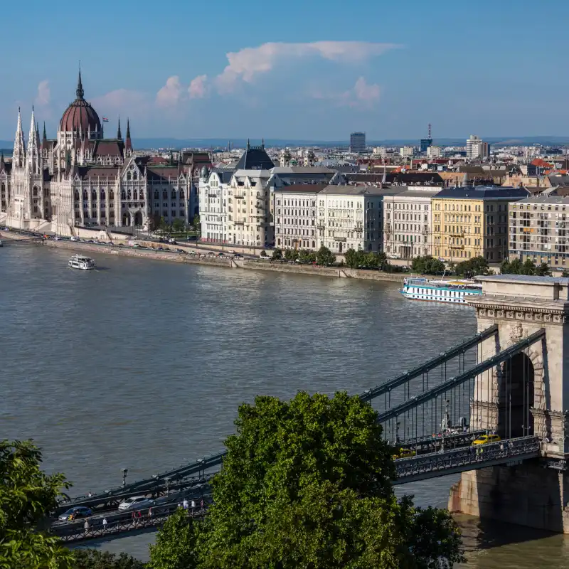Budapest skyline for AI Trainings
