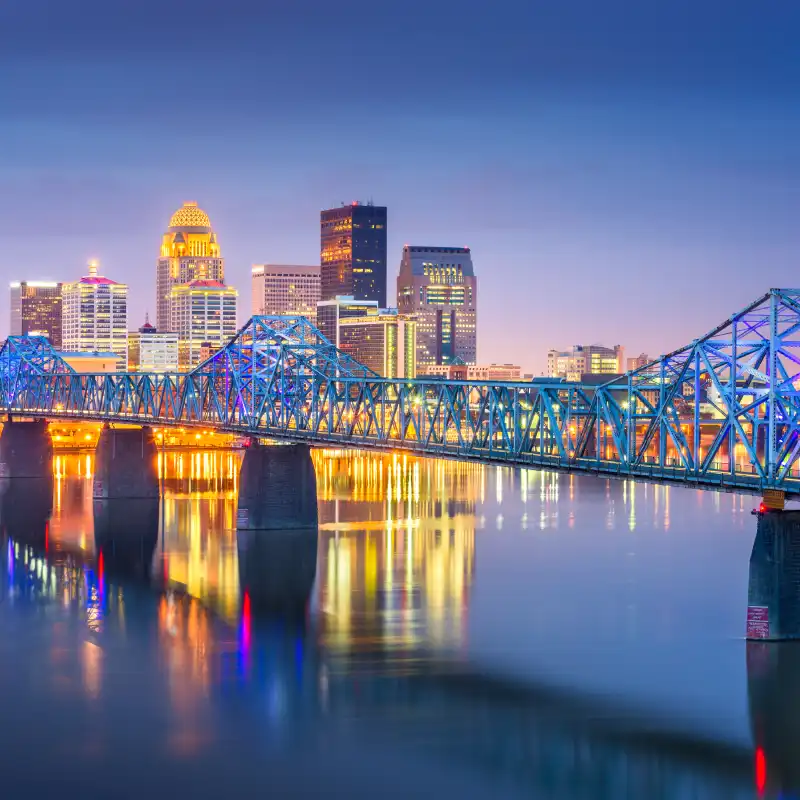 Louisville skyline for AI Trainings