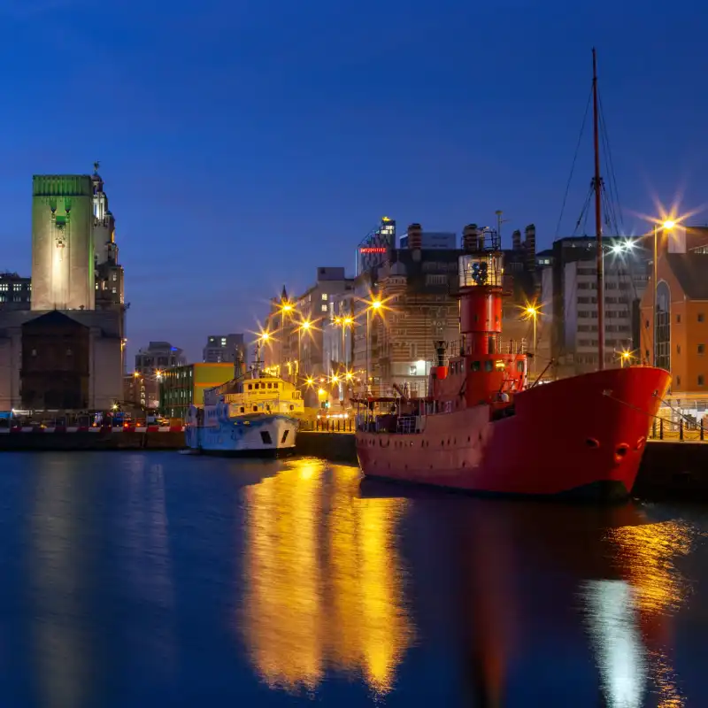 Liverpool skyline for AI Trainings