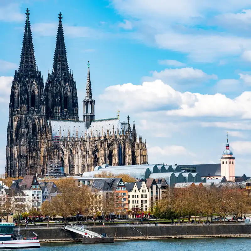 Cologne skyline for AI Trainings