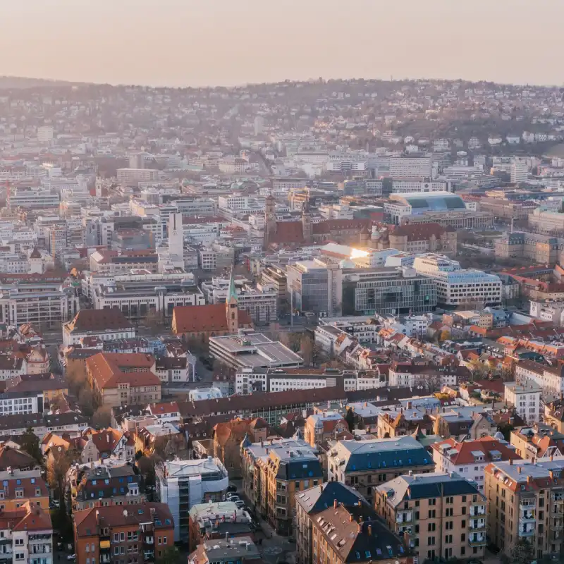 Stuttgart skyline for AI Trainings