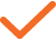 Orange checkmark