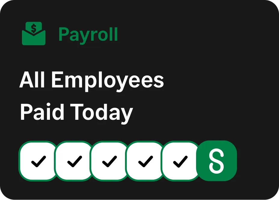 Payroll card