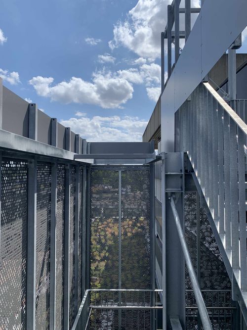 Fluchttreppe Rathaus, Baunatal