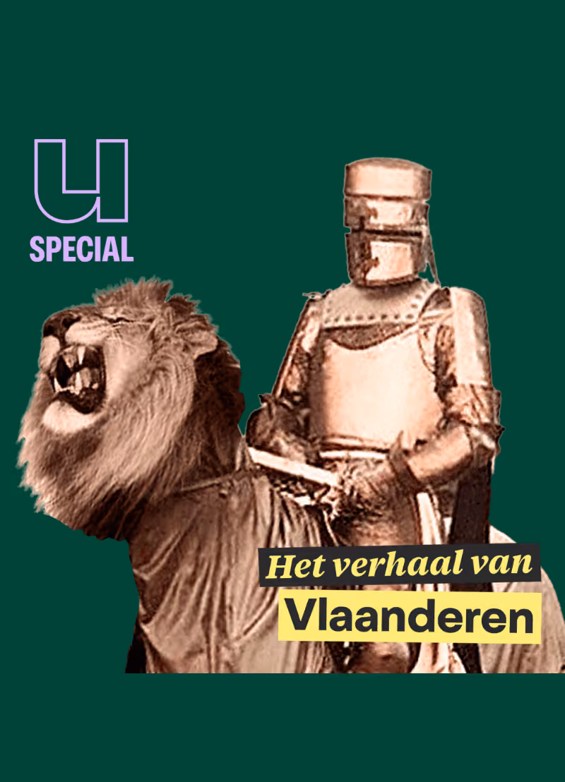 Het Verhaal van Vlaanderen Special - Afl. 4: De Guldensporenslag. 500 jaar na de Guldensporenslag schreef Hendrik Conscience er de roman De leeuw van Vlaanderen over. Waarin de Vlamingen als heldhaftige overwinnaars worden afgeschilderd. Enfin, dat denken we toch. Maar klopt het beeld dat we hebben van de Guldensporenslag? En van "De leeuw van Vlaanderen"? En hoe komt het dat dat boek van Conscience zo beroemd is geworden? Samen met letterkundige Kevin Absillis proberen we iets dichter bij de waarheid te komen. 