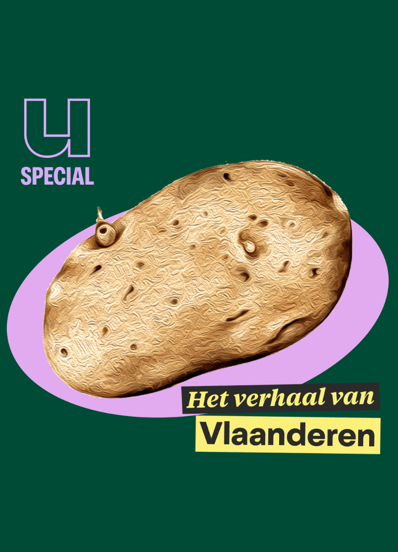 Het Verhaal van Vlaanderen Special - Afl. 7: De aardappel. Kun jij je een leven voorstellen zonder een goed pak frieten op zijn tijd? Nee? Wel, je bent niet de enige. Sterker nog: ons moderne leven zou ondenkbaar zijn zonder de aardappel. ‘Patatkundige’ Yves Segers (KULeuven) legt ons uit wat die kostelijke knol heeft betekent voor onze streken. 