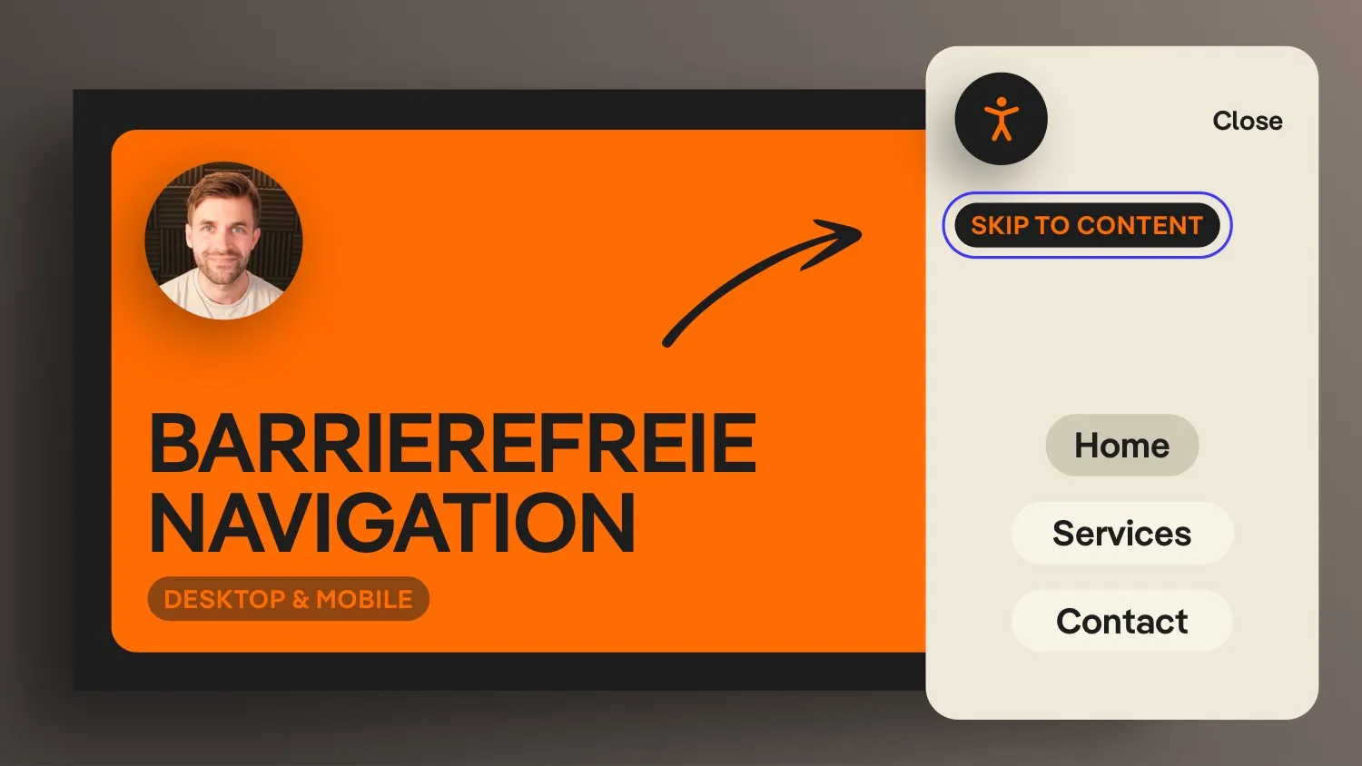 Barrierefreiheit: Das MUSS in eine Website Navigation (Anleitung & Vorlage)