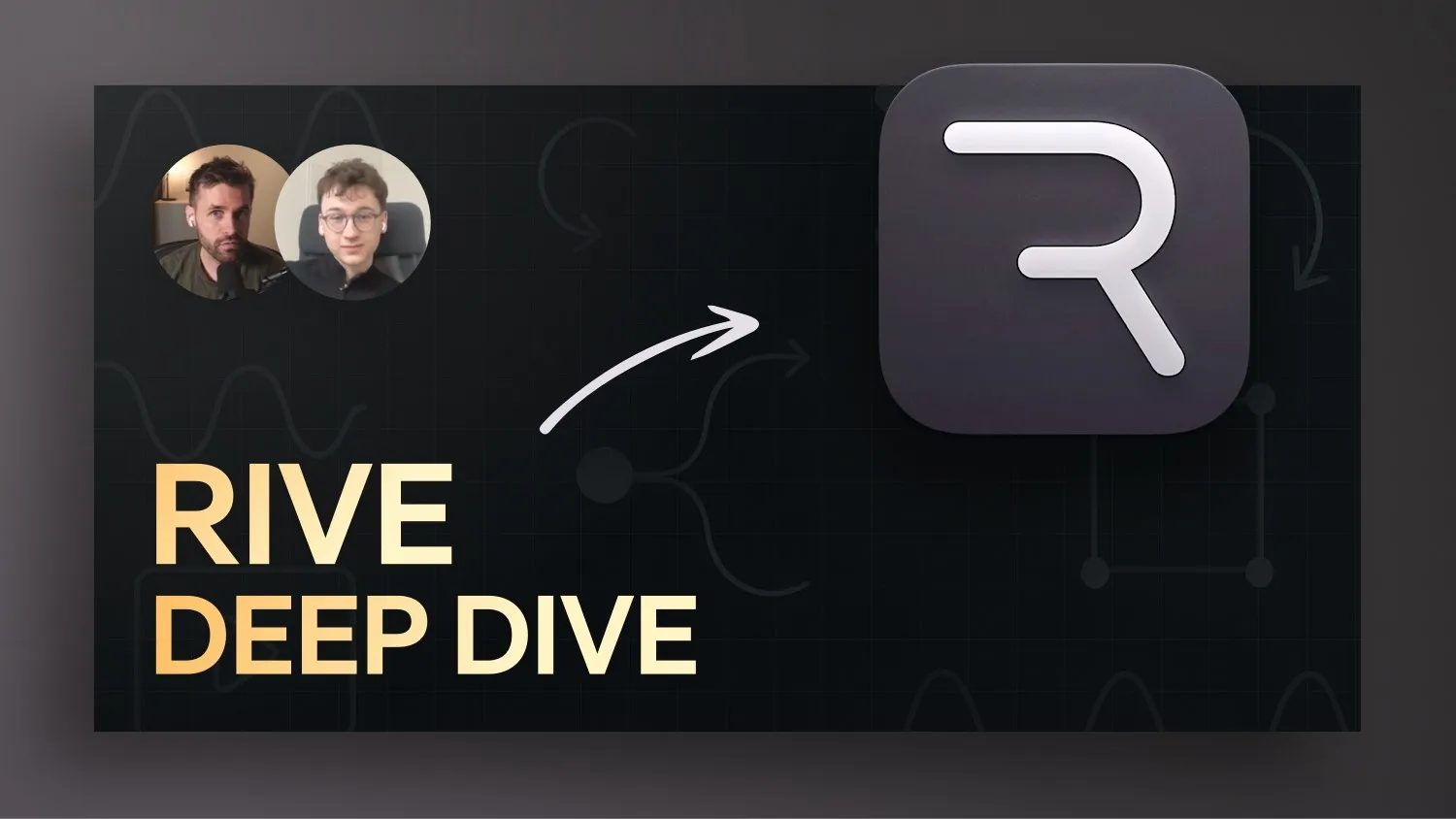 RIVE Deep Dive: Grafiken für Webflow-Sites turbo-schnell animieren | mit Lorenz Grabosch Copym1