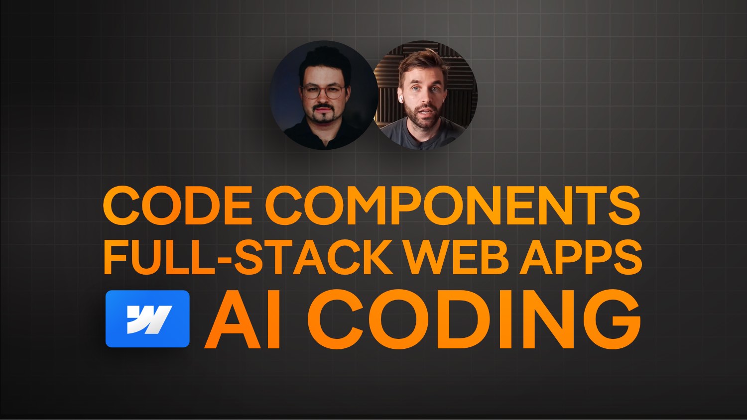 Code Components, Full-Stack Web Apps und AI – Webflow Talk mit Christian Schmitt