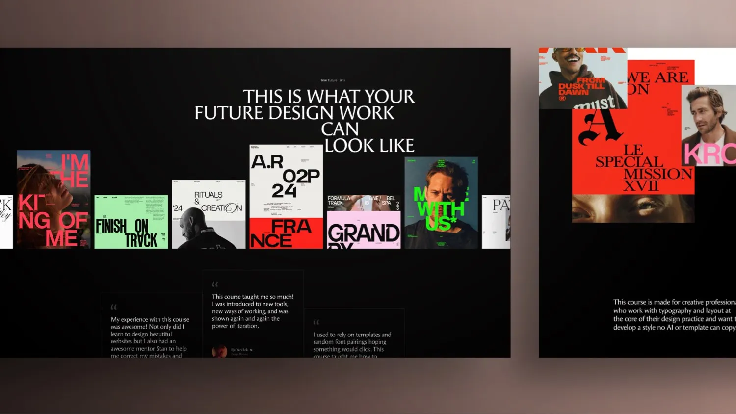 Typography masterpiece built in Webflow: With Swiper JS and GSAP | Deep Dive